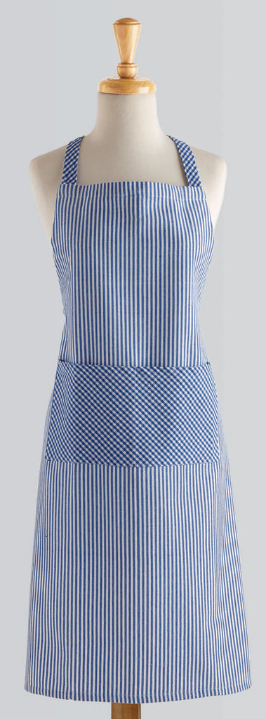 Gingham Check Apron - The Summer Shop