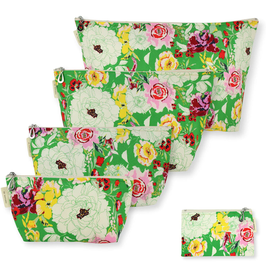 Fun & Funky Cotton Print Makeup Bag - The Summer Shop