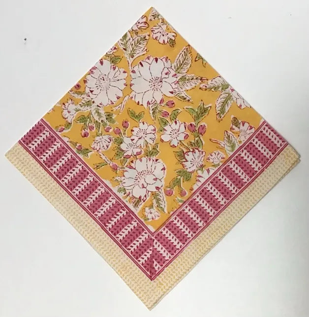 Block Print Napkins - The Summer Shop