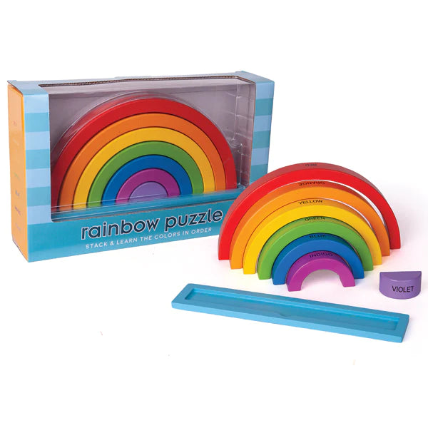 Rainbow Stack Puzzle - The Summer Shop