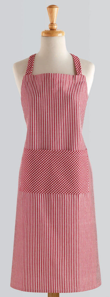 Gingham Check Apron - The Summer Shop