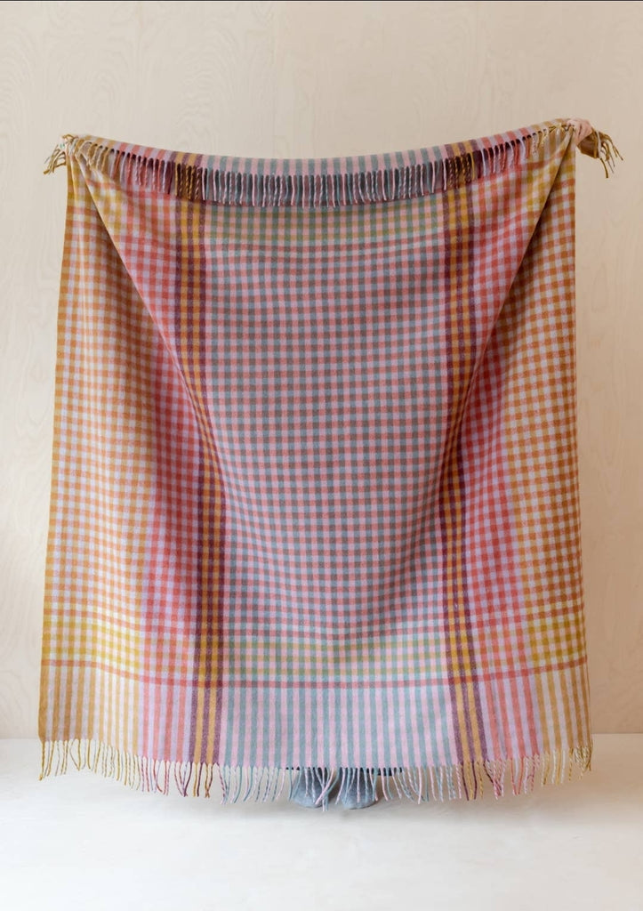 Recycled Wool Blanket Throw - The Summer Shop