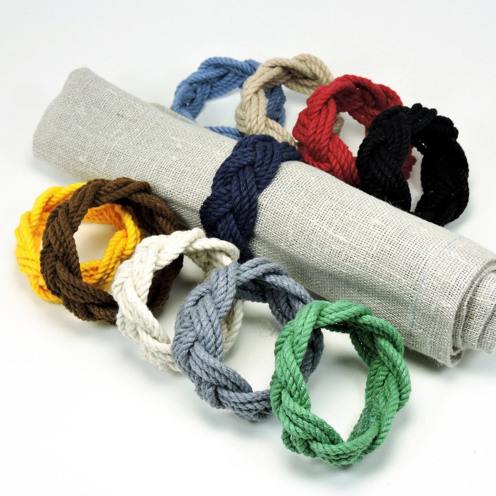 Sailor Knot Napkin Rings - The Summer Shop