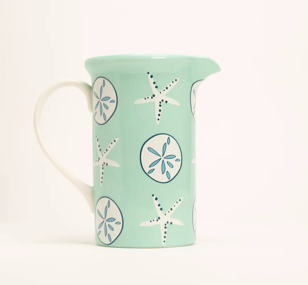 Shard Coastal Pottery Pitcher - The Summer Shop