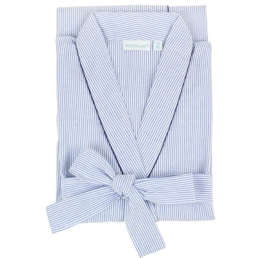 Seersucker Robe - The Summer Shop