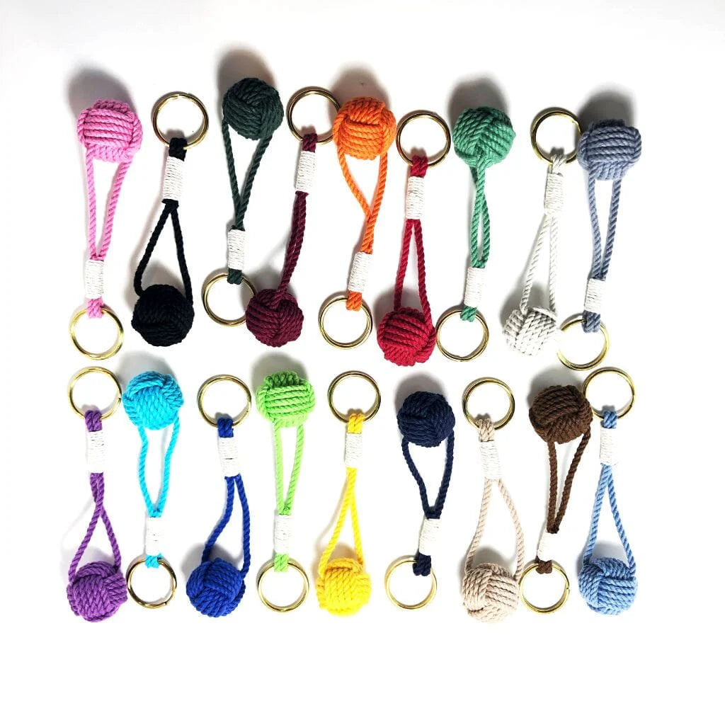 Monkey Fist Key Ring - The Summer Shop