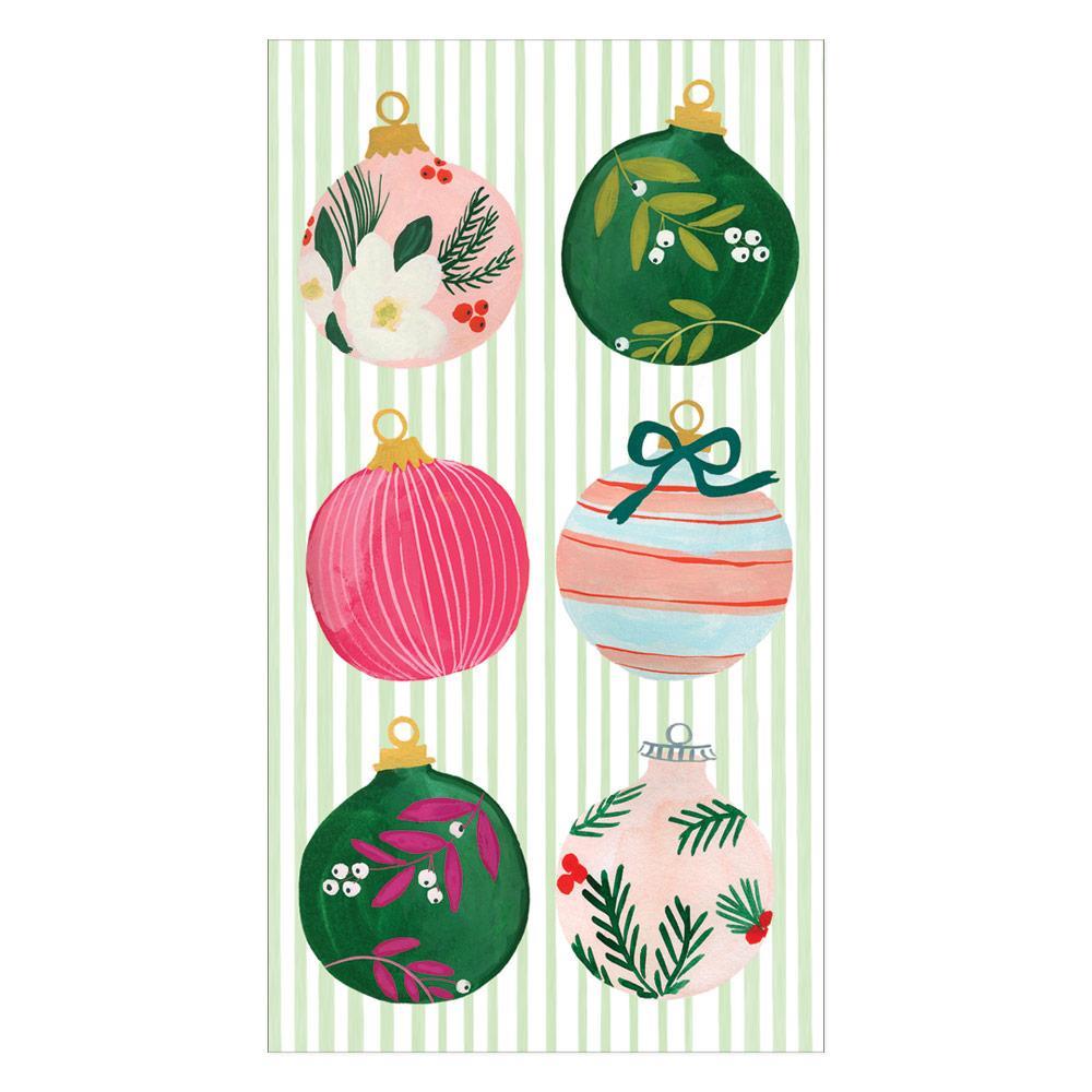 Painted Ornaments Napkins - The Summer Shop