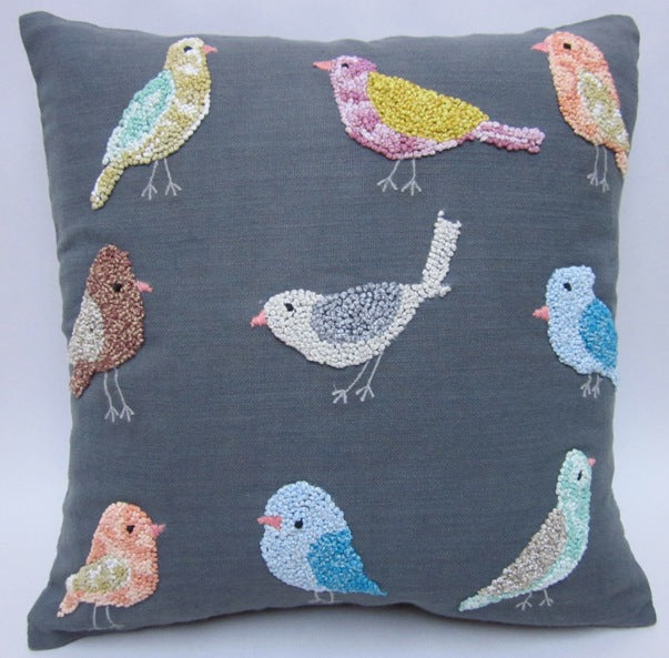 Knotty Birds Pillow - The Summer Shop