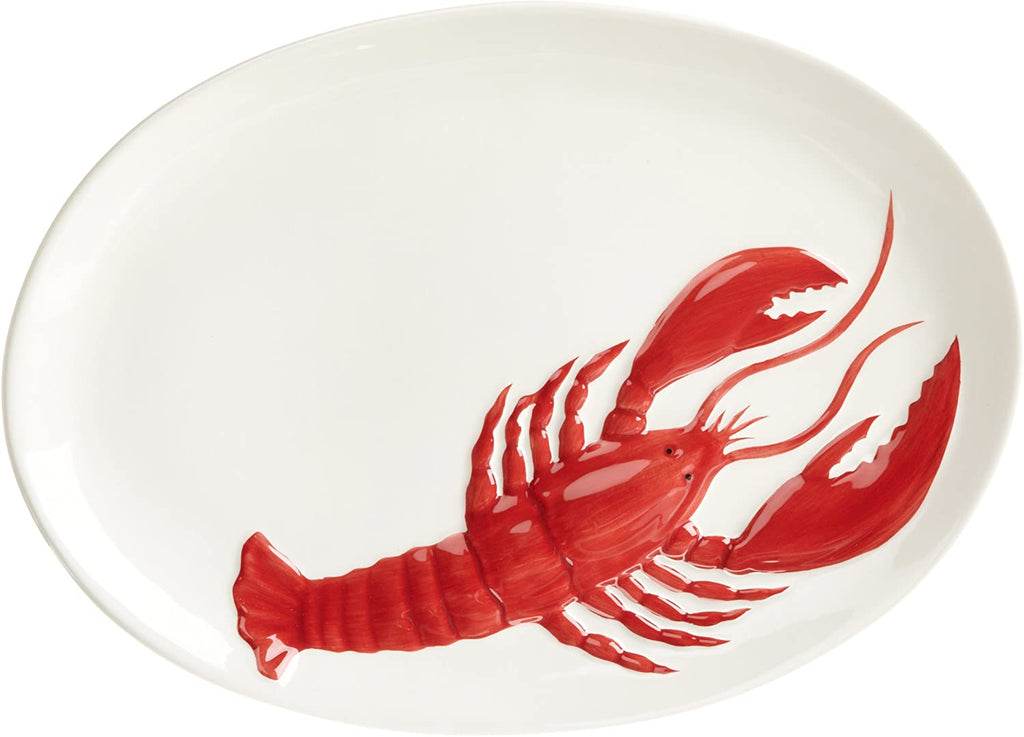 Lobster Earthenware Platter - The Summer Shop