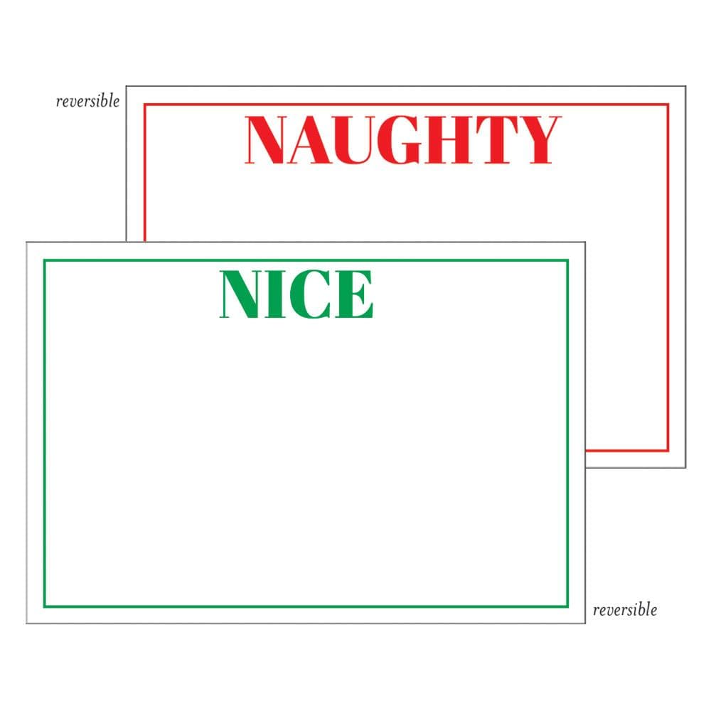 Naughty or Nice Place Cards - The Summer Shop