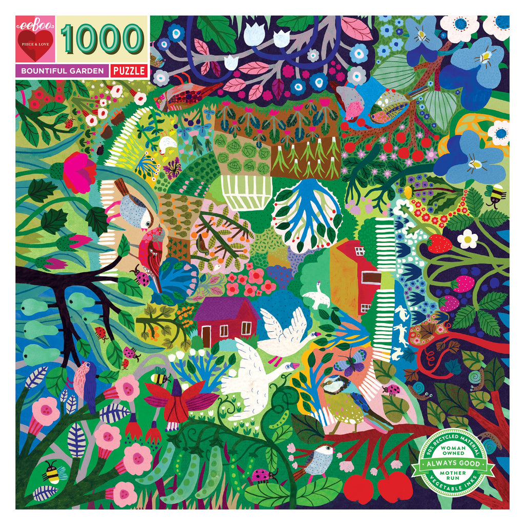 Bountiful Garden 1000pc Puzzle - The Summer Shop