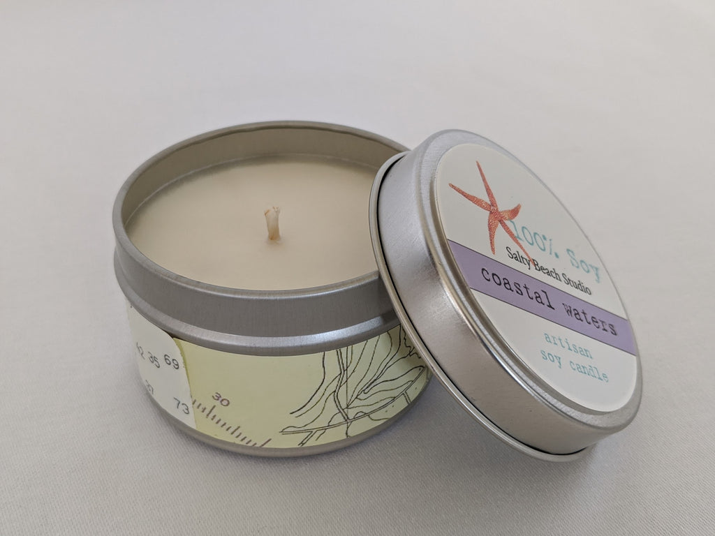 Coastal Water Scented Candle - The Summer Shop