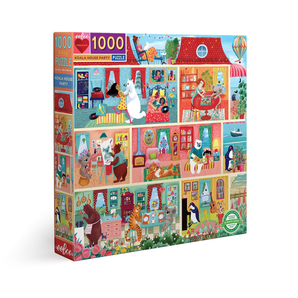 Koala House Party 1000 PC Puzzle - The Summer Shop