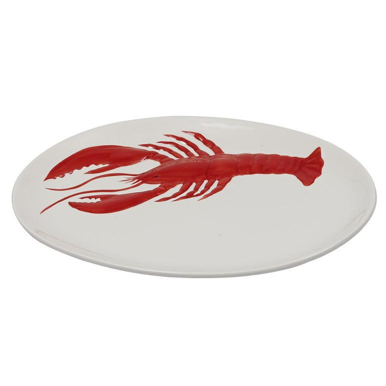 Lobster Earthenware Platter - The Summer Shop