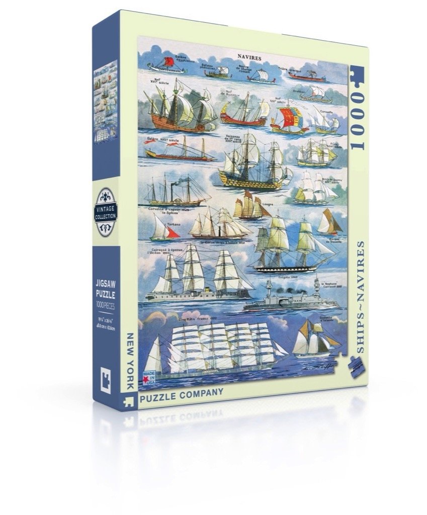 Navires-Ships Puzzle - The Summer Shop