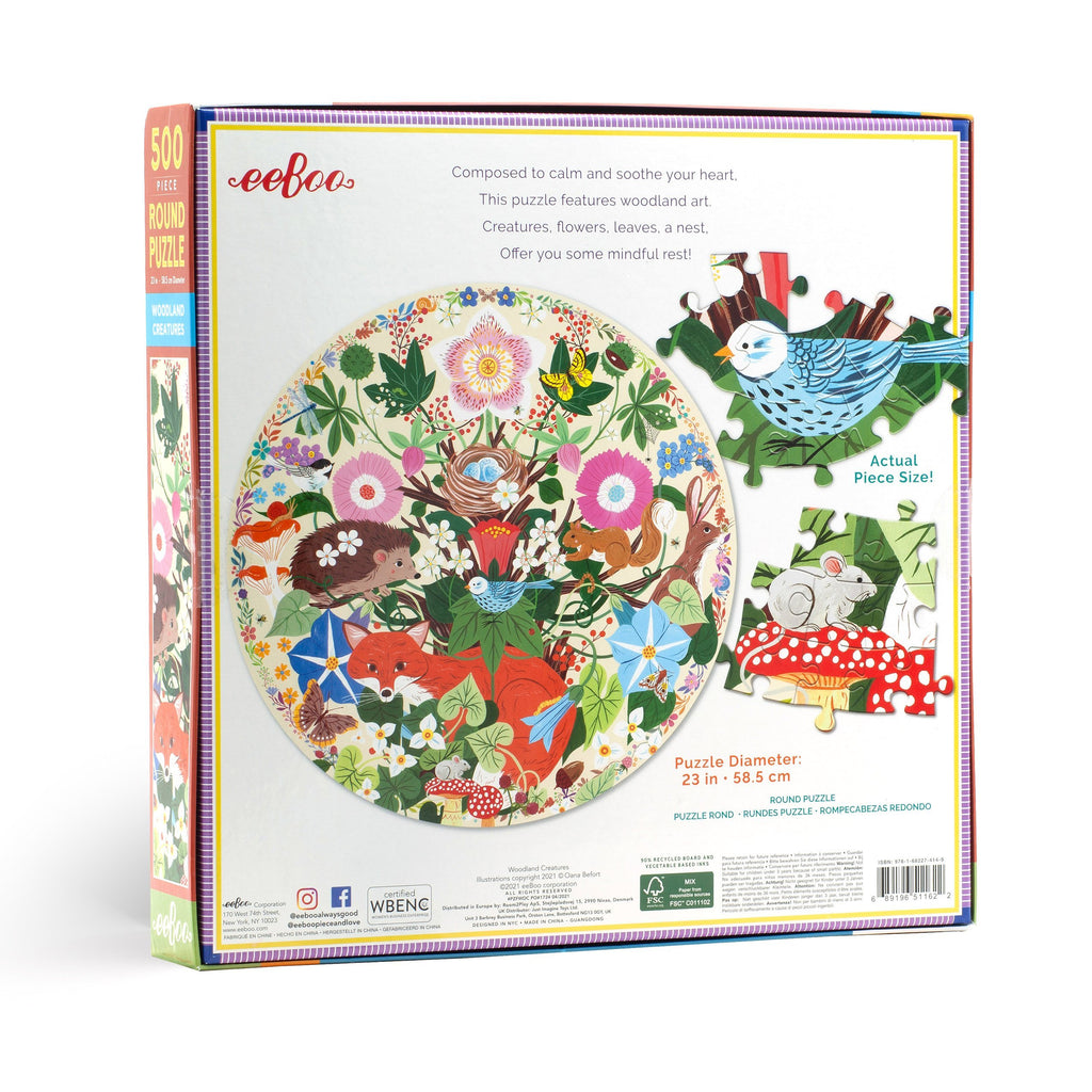 Woodland Creatures Puzzle - The Summer Shop