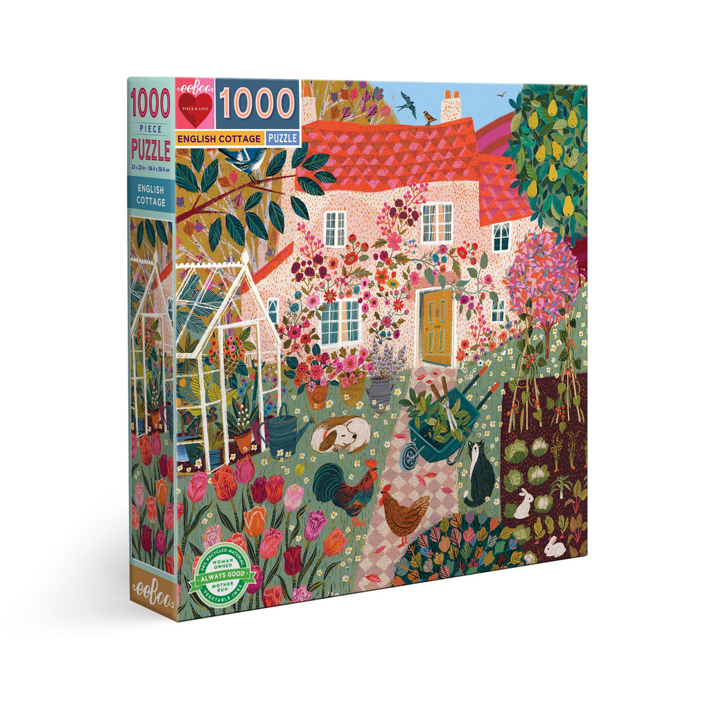 English Cottage Puzzle - The Summer Shop