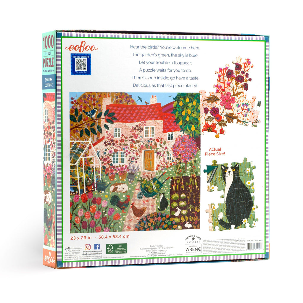 English Cottage Puzzle - The Summer Shop