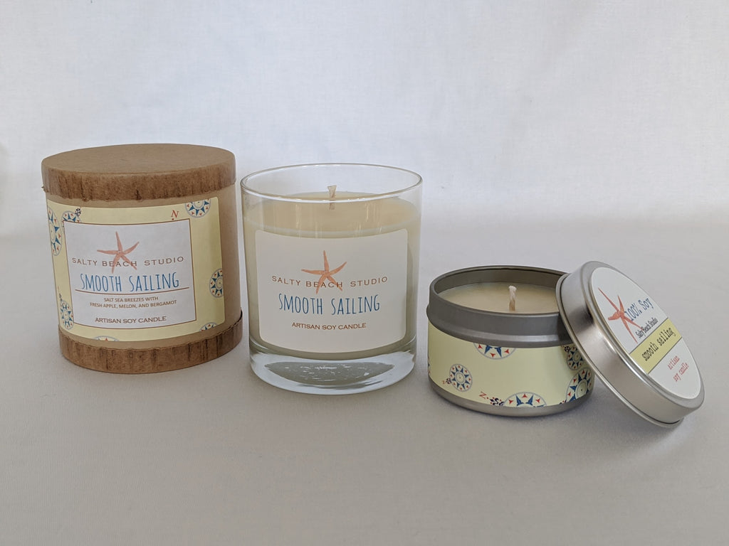 Smooth Sailing Scented Candle - The Summer Shop