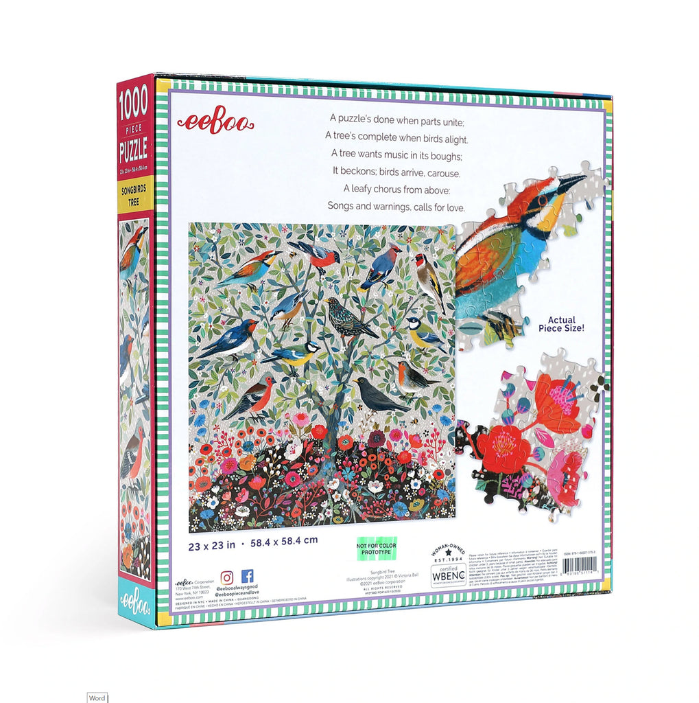 Songbirds Tree Puzzle - The Summer Shop