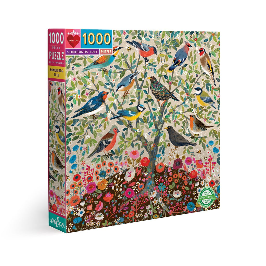 Songbirds Tree 1000 PC Puzzle - The Summer Shop