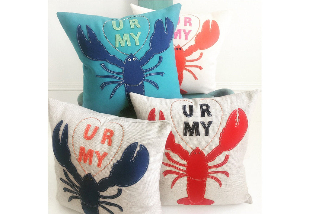 U R My Lobster Pillow - The Summer Shop
