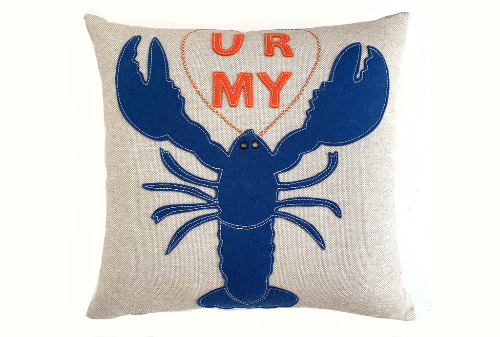 U R My Lobster Pillow - The Summer Shop