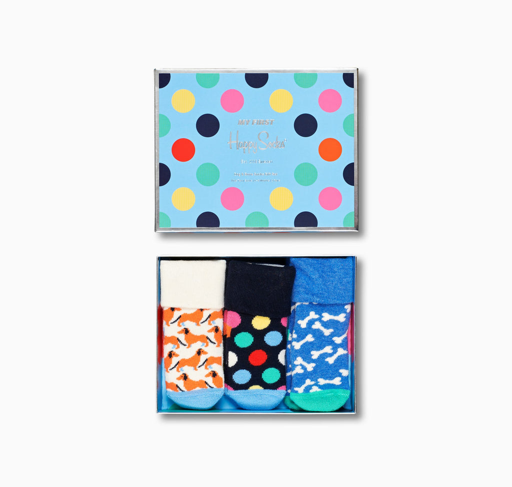 Baby's First Happy Socks Gift Box - The Summer Shop